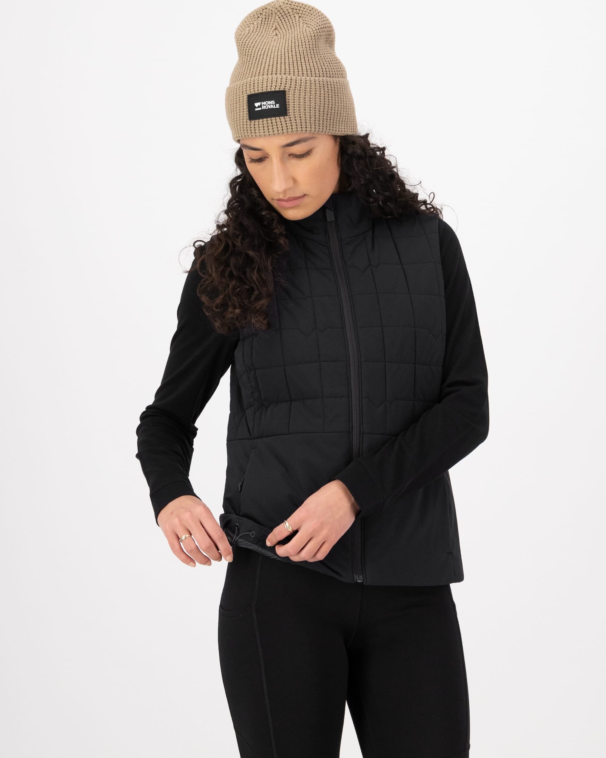 Mons Royale Womens Canyon Merino Insulated Vest