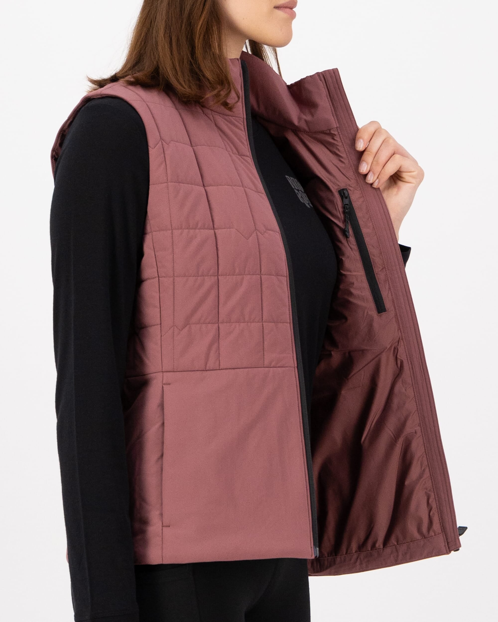 Mons Royale Womens Canyon Merino Insulated Vest