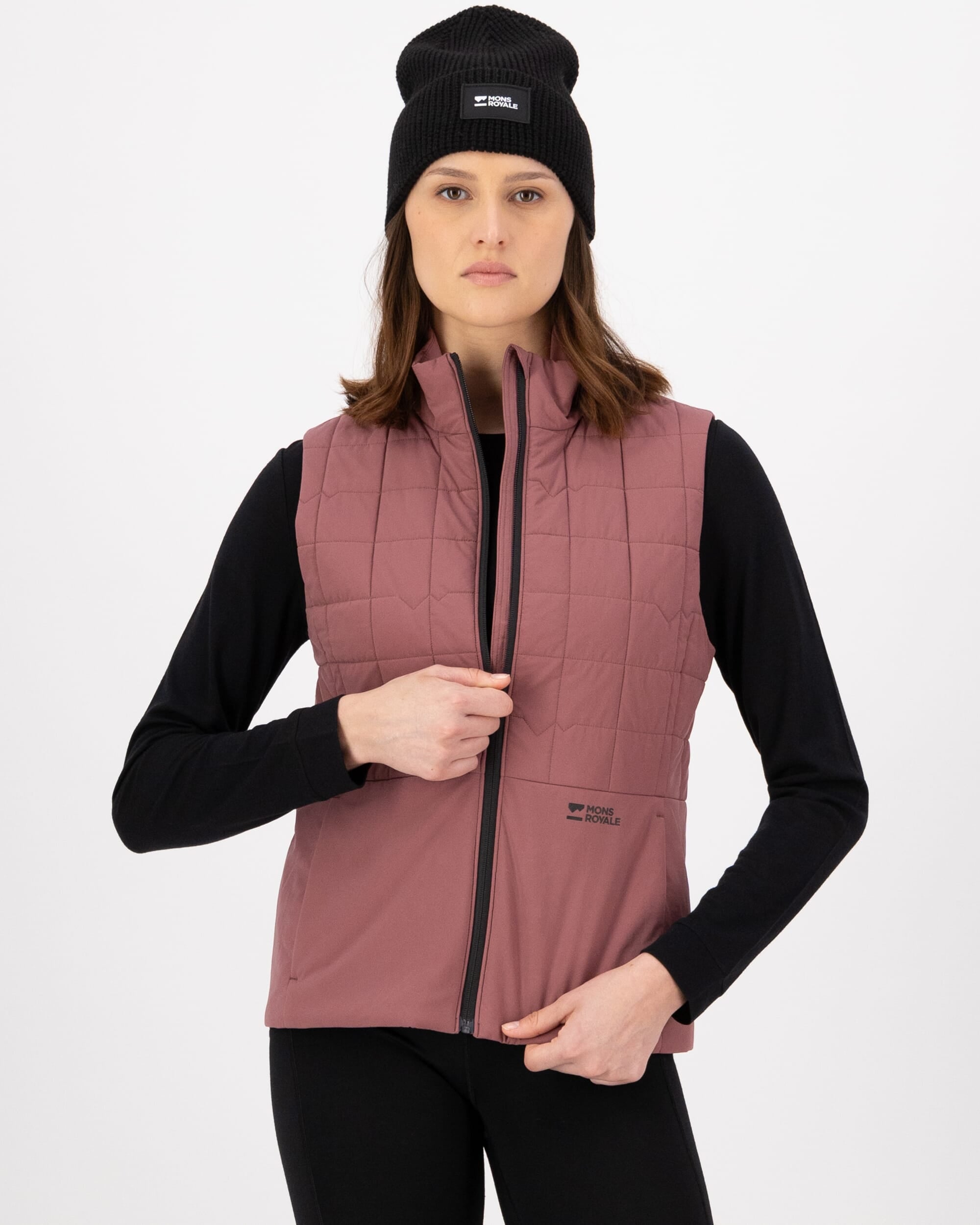 Mons Royale Womens Canyon Merino Insulated Vest