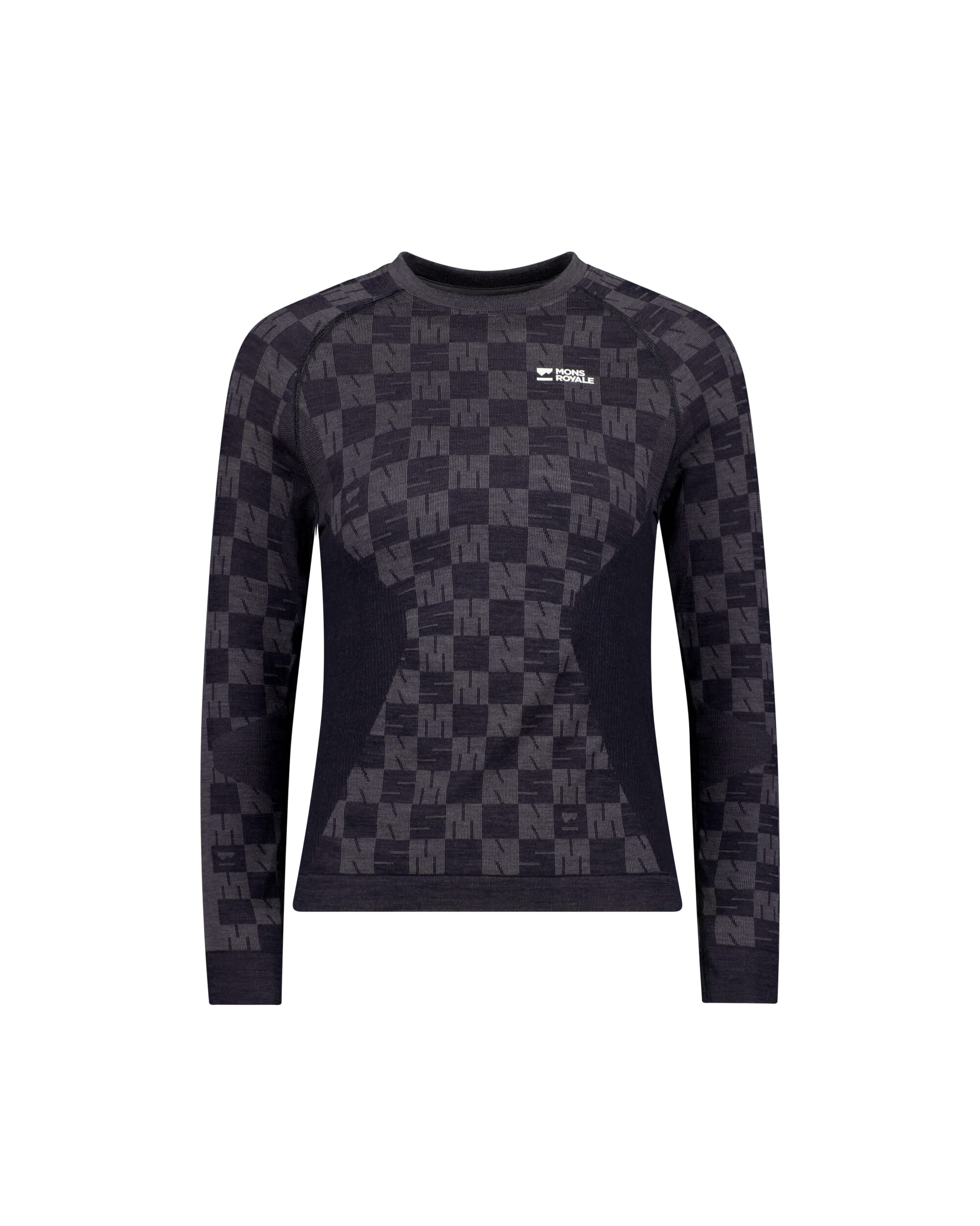 Mons Royale Womens Ascender Merino Base Layer Long Sleeve