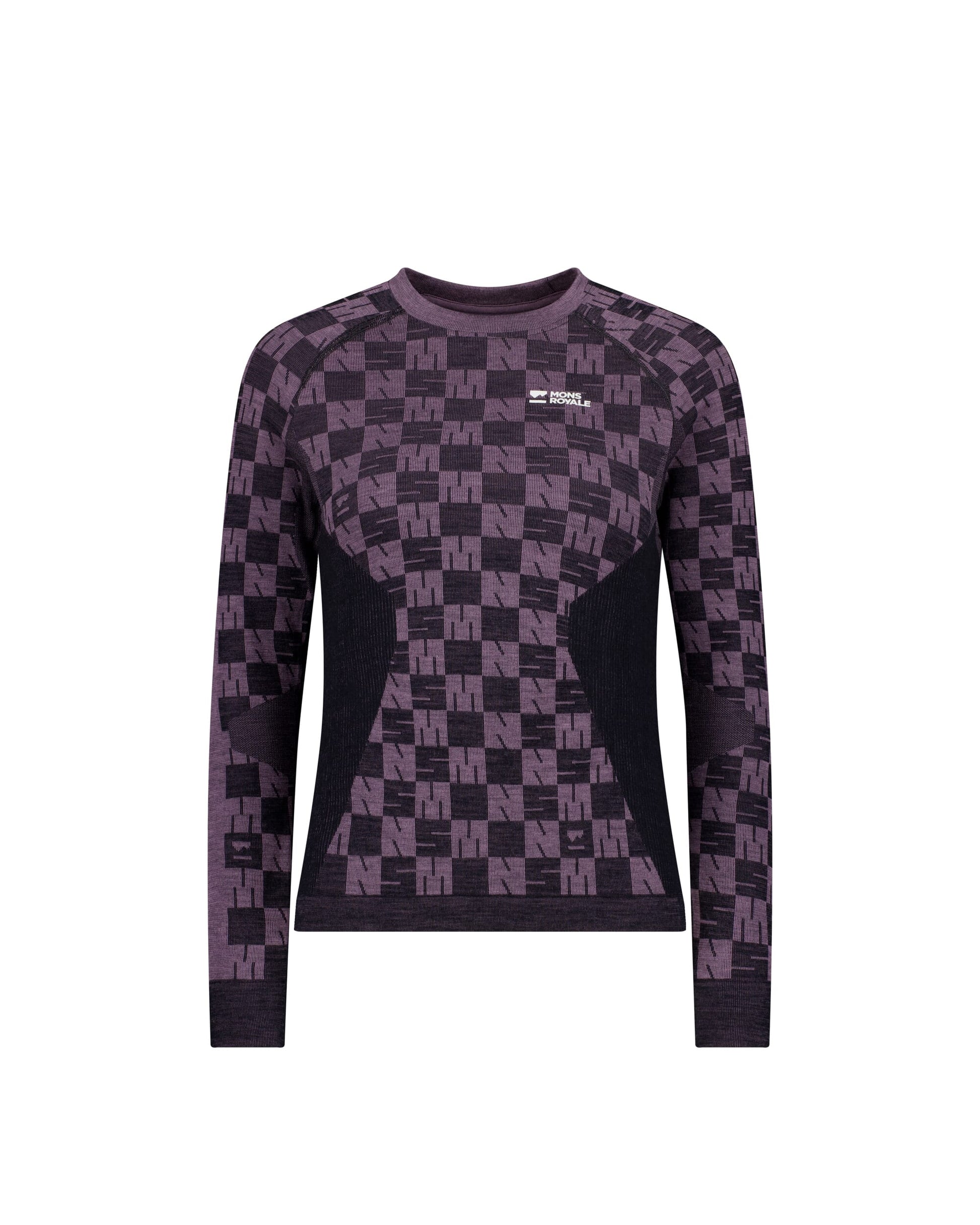 Mons Royale Womens Ascender Merino Base Layer Long Sleeve