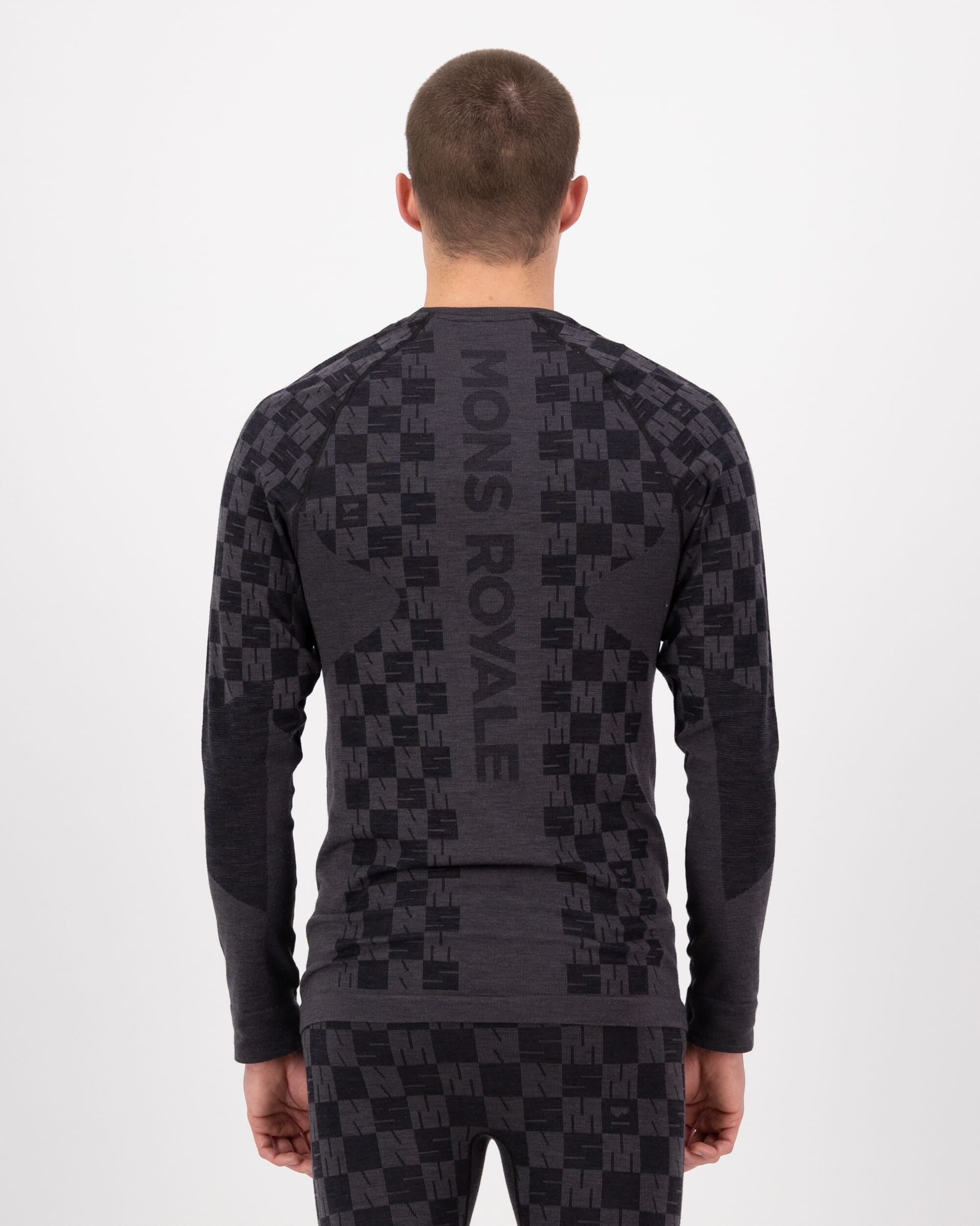 Mons Royale Mens Ascender Merino Base Layer Long Sleeve