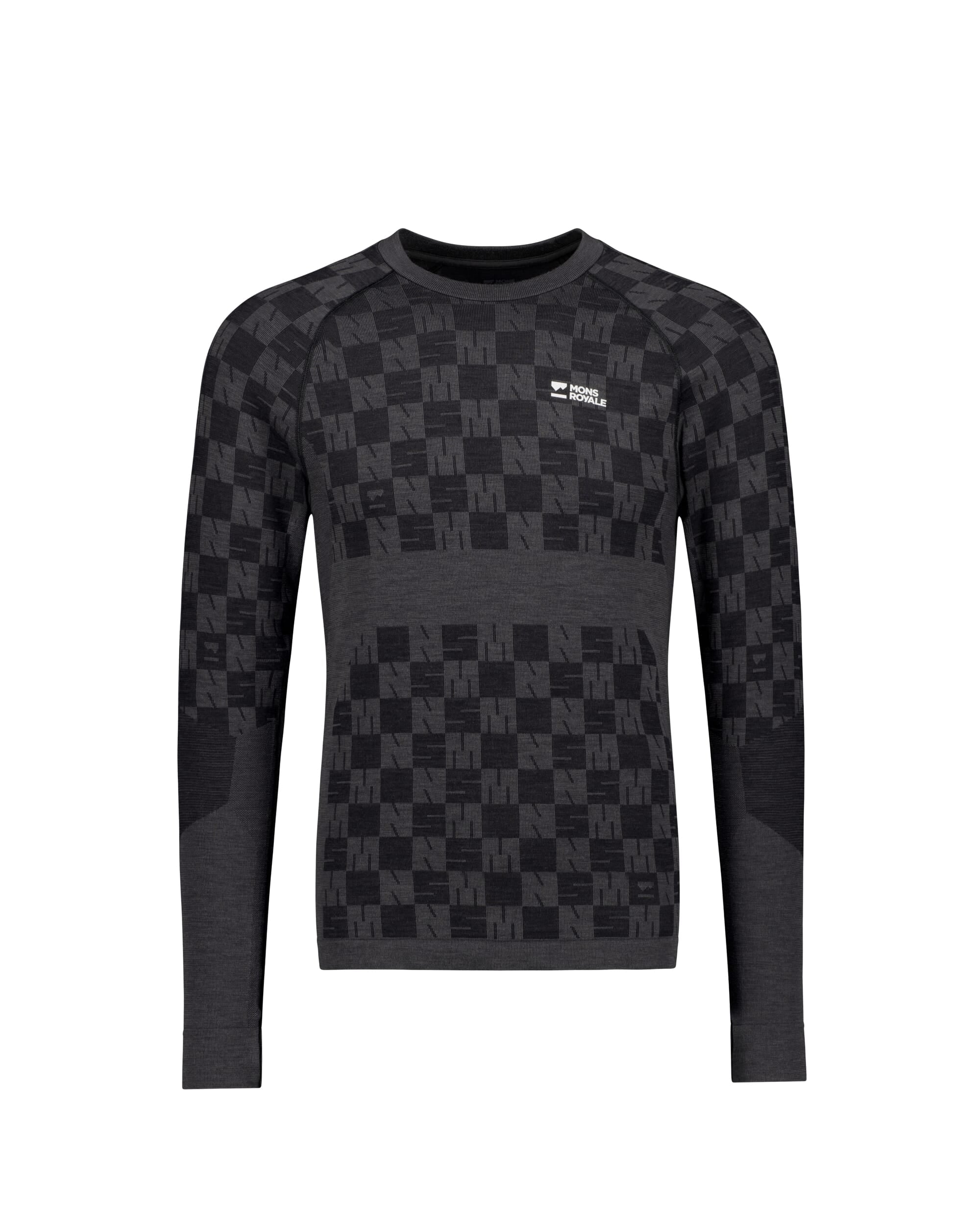 Mons Royale Mens Ascender Merino Base Layer Long Sleeve