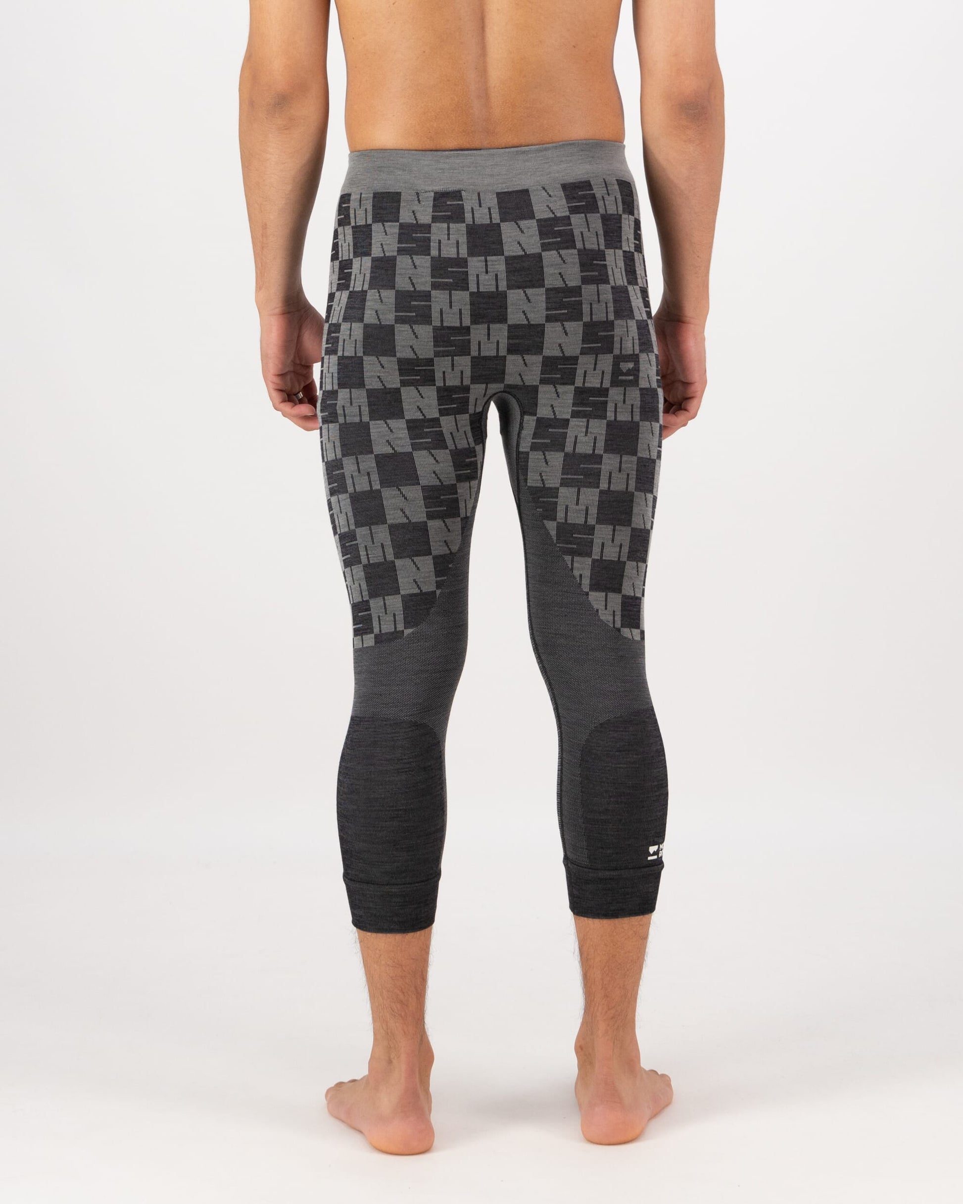 Mons Royale Mens Ascender Merino Base Layer 3/4 Legging