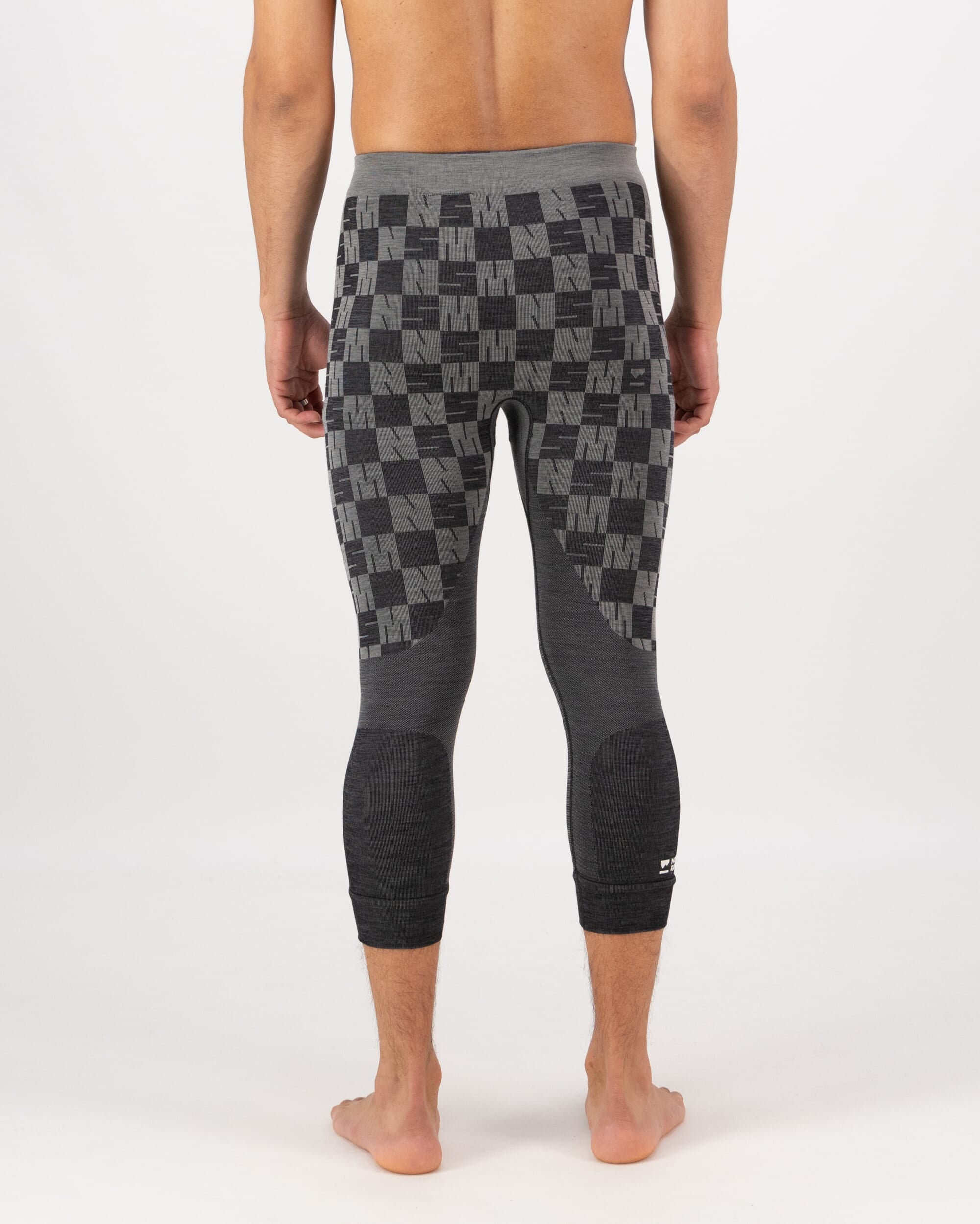 Mons Royale Mens Ascender Merino Base Layer 3/4 Legging
