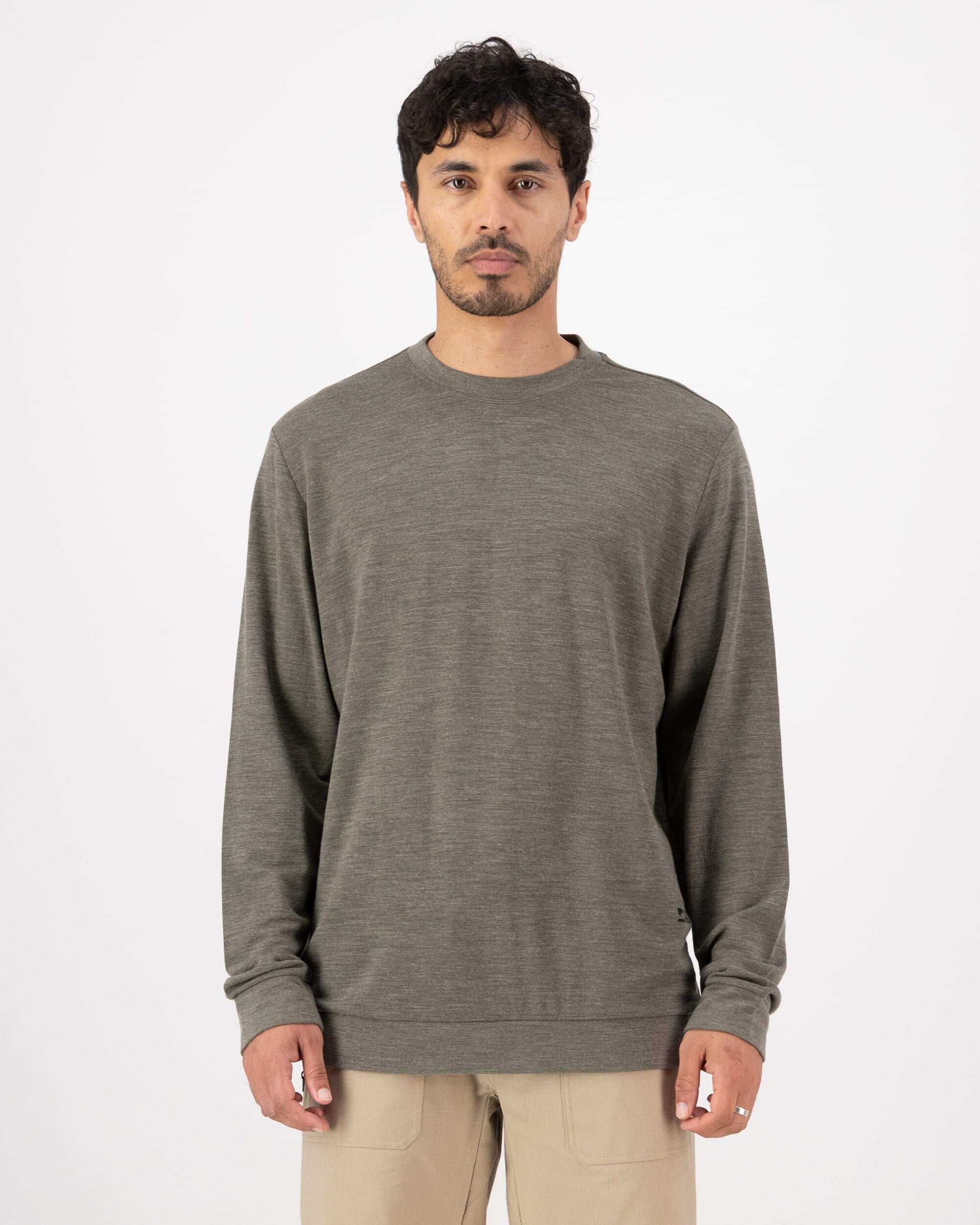 Mons Royale Mens Horizon Merino Crew Sweater