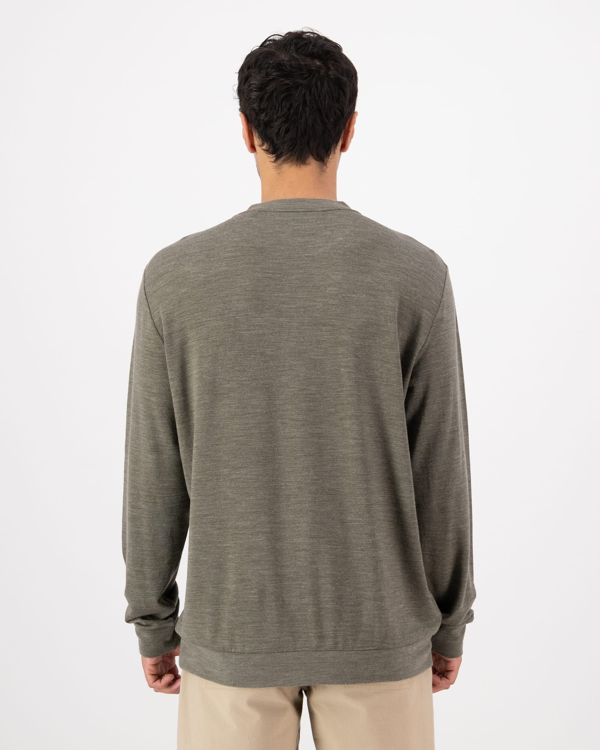 Mons Royale Mens Horizon Merino Crew Sweater