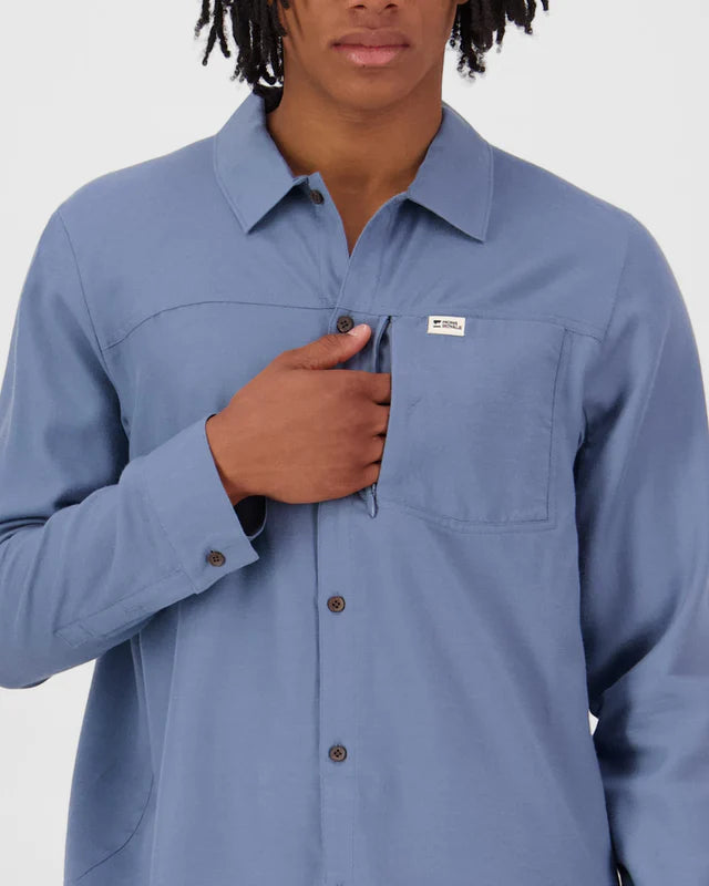 Mons Royale Mens AT Merino Long Sleeve Shirt