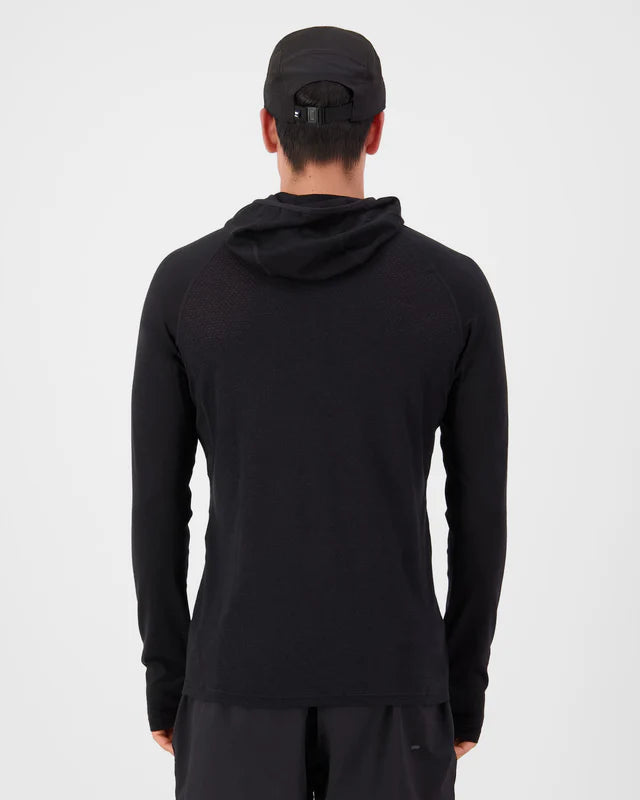 Mons Royale Mens Temple Merino Long Sleeve Hood