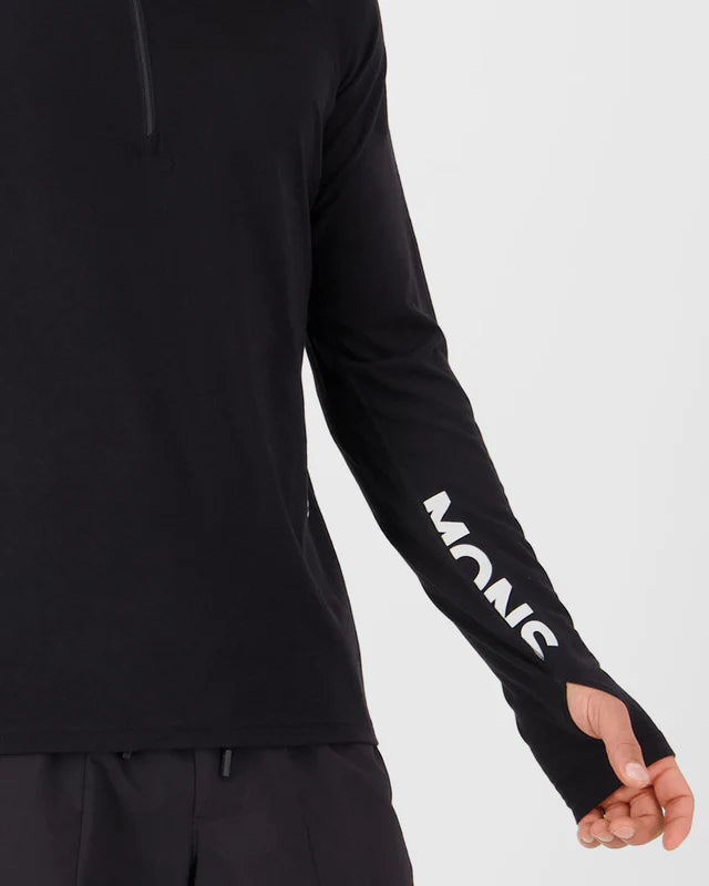 Mons Royale Mens Temple Merino Long Sleeve Hood