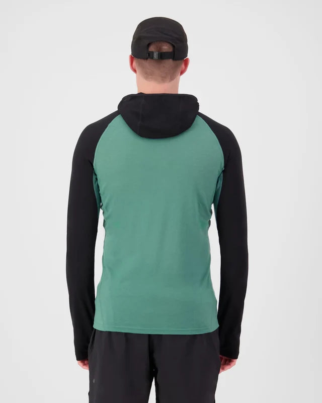 Mons Royale Mens Temple Merino Long Sleeve Hood