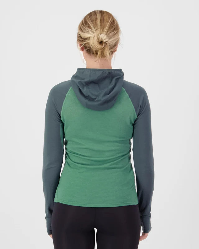 Mons Royale Womens Bella Merino Long Sleeve Hood