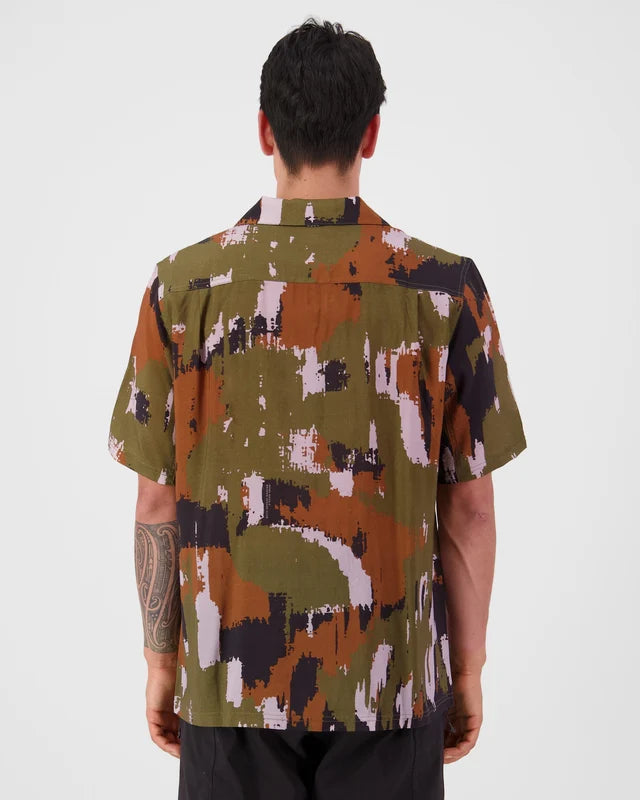 Mons Royale Mens Breezer Merino Short Sleeve Shirt