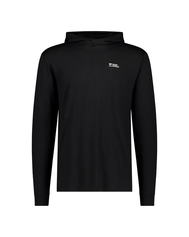 Mons Royale Mens Pivot Merino Long Sleeve Hood