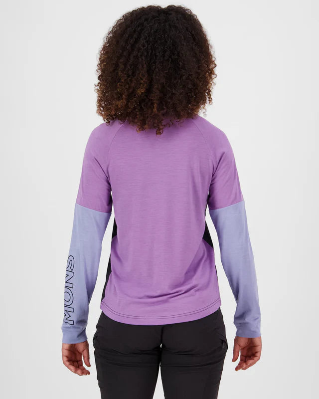 Mons Royale Womens Tarn Merino Bike Wind Jersey