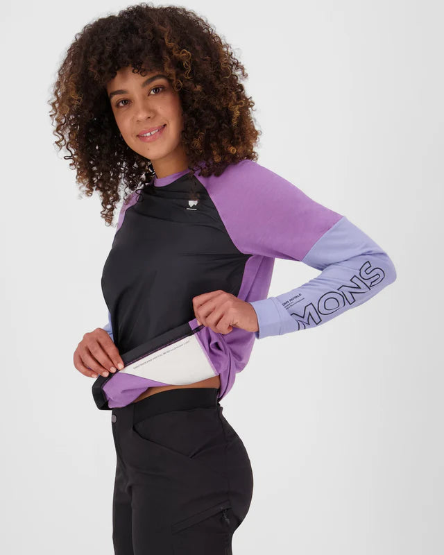Mons Royale Womens Tarn Merino Bike Wind Jersey