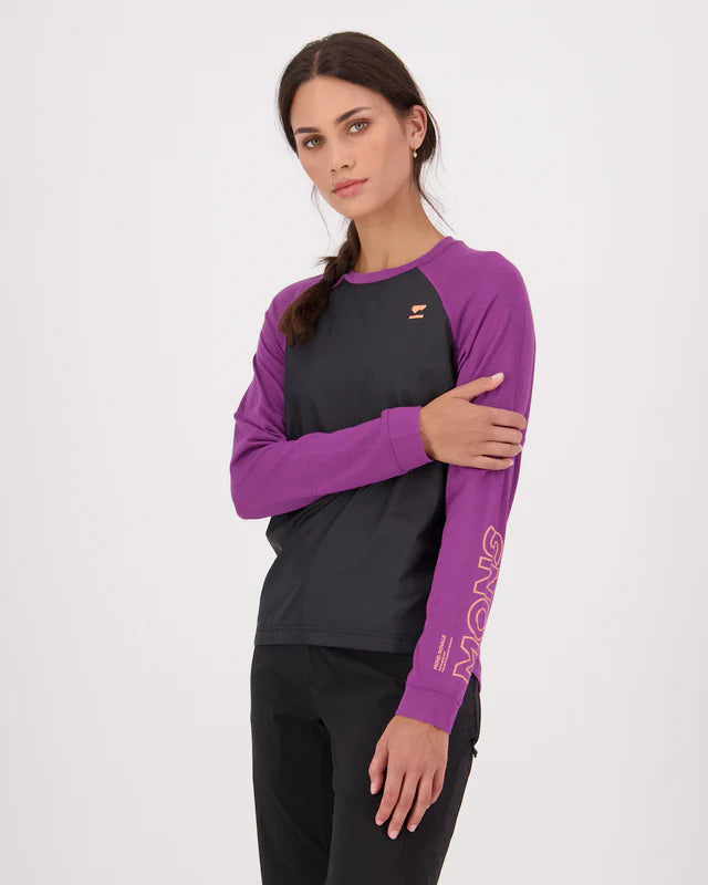 Mons Royale Womens Tarn Merino Bike Wind Jersey