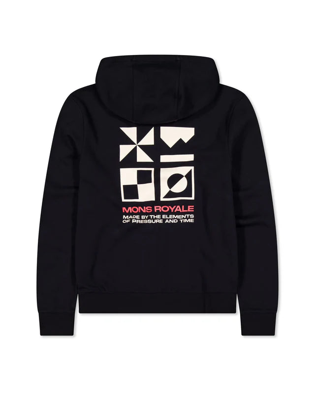 Mons Royale Womens Inversion Merino Hoodie