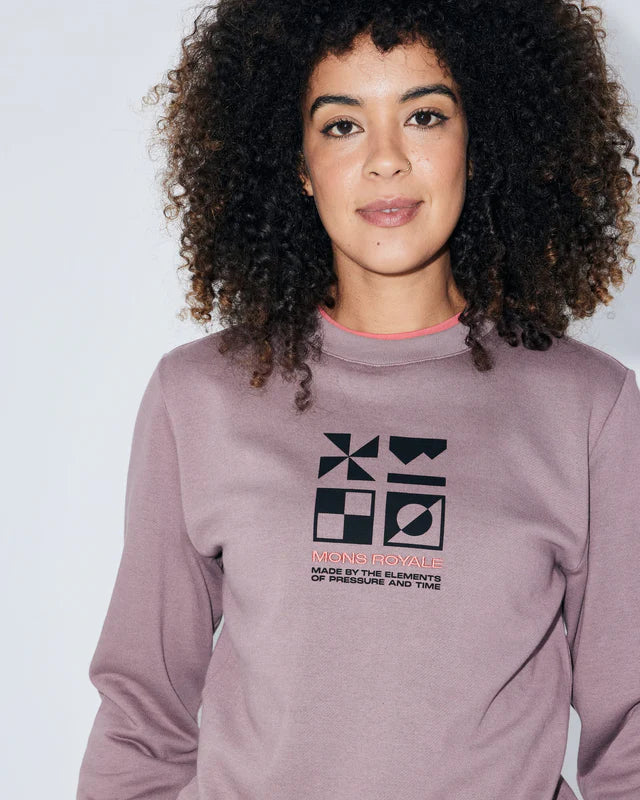 Mons Royale Womens Inversion Merino Crew