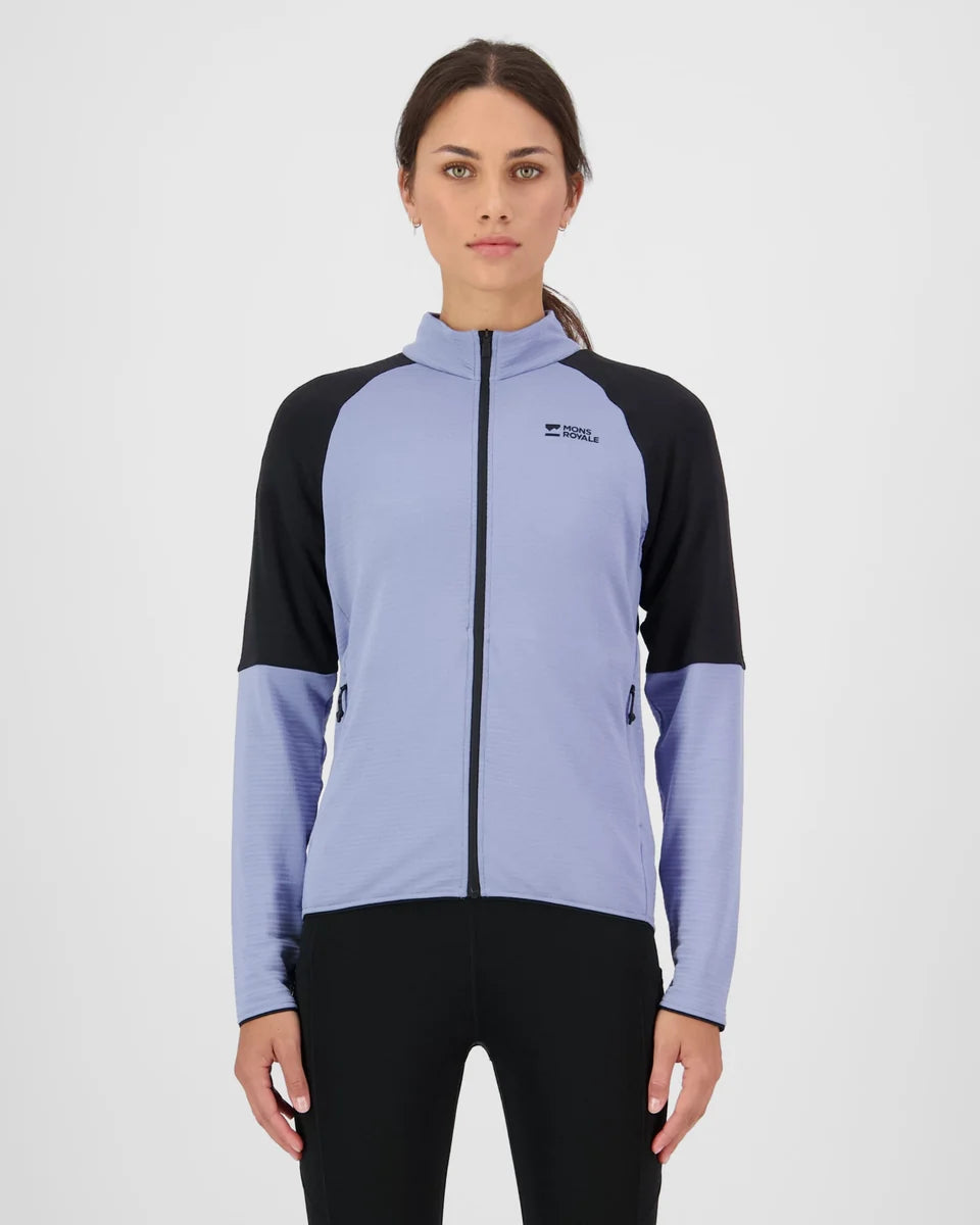Mons Royale Womens Quad Merino Fleece Jacket