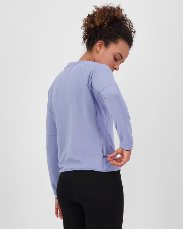 Mons Royale Womens Quad Merino Fleece Pullover