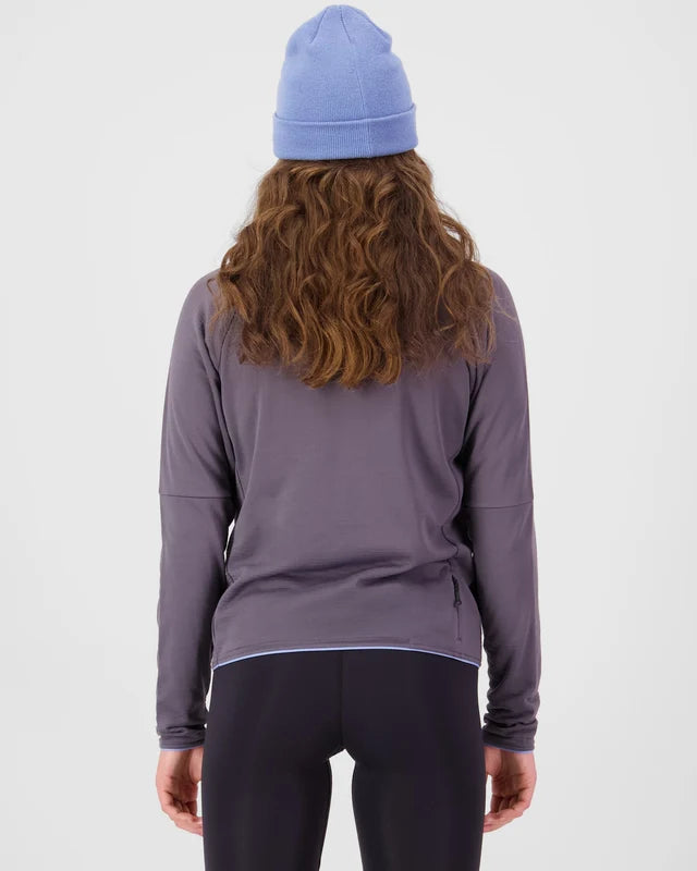 Mons Royale Womens Quad Merino Fleece Pullover
