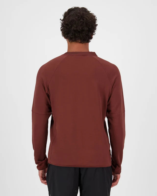 Mons Royale Mens Quad Merino Fleece Pullover