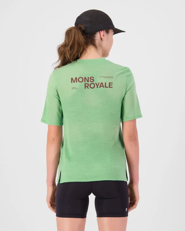 Mons Royale Womens Aero Ultralight Merino T-Shirt