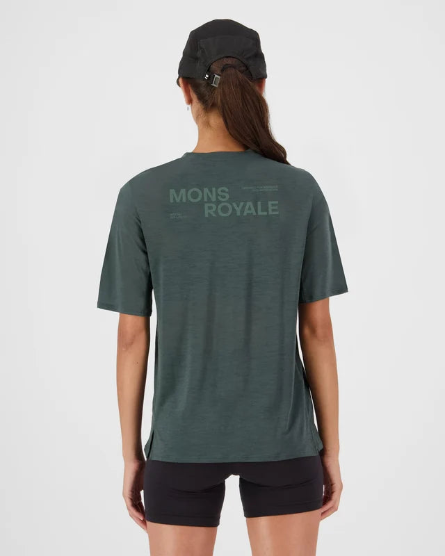 Mons Royale Womens Aero Ultralight Merino T-Shirt