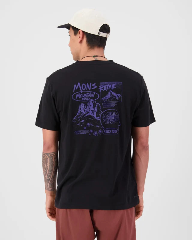 Mons Royale Mens Icon Merino T-Shirt