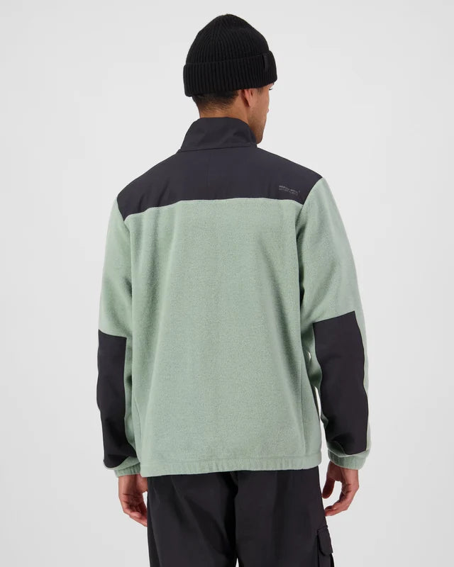 Mons Royale Mens Pileup Wool Fleece 1/4 Zip