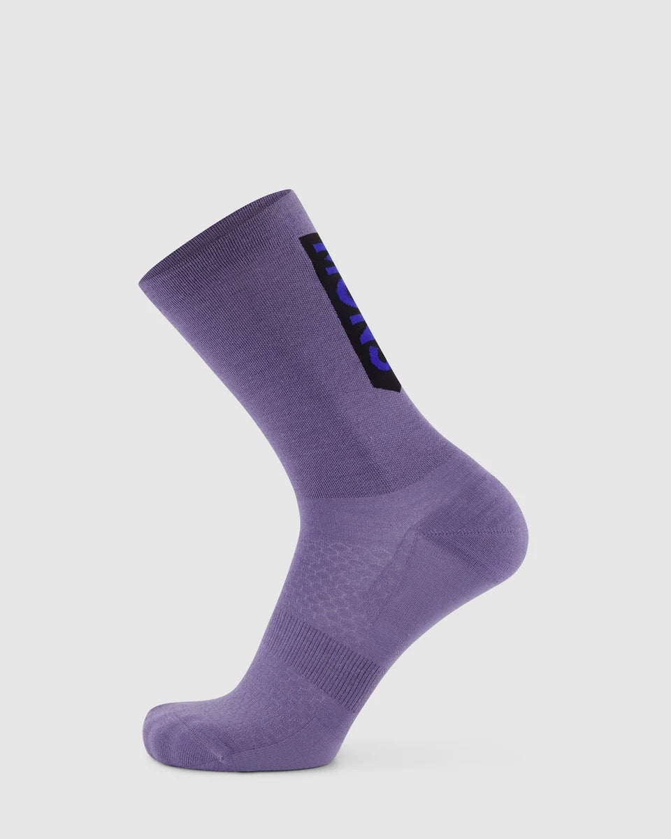 Mons Royale Atlas Merino Crew Sock Blue Granite