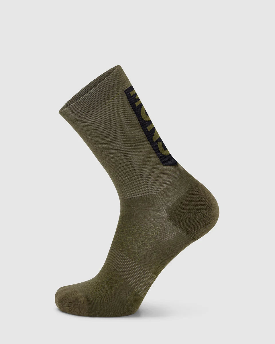 Mons Royale Atlas Merino Crew Sock Dark Olive