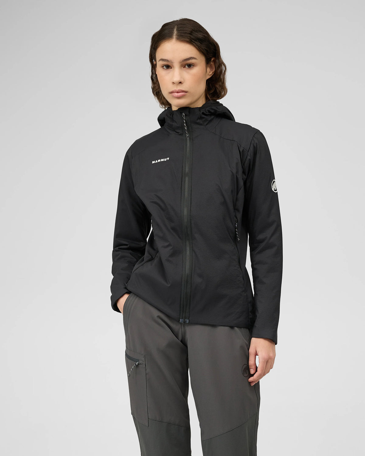 Mammut Womens Rime Light IN Hybrid Hooded Jacket