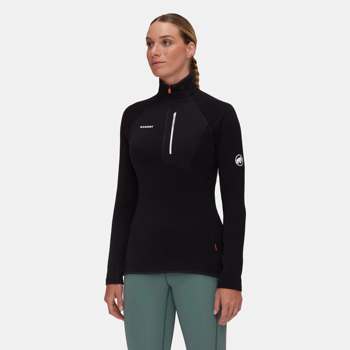 Mammut Womens Aenergy Light ML Half Zip Pull