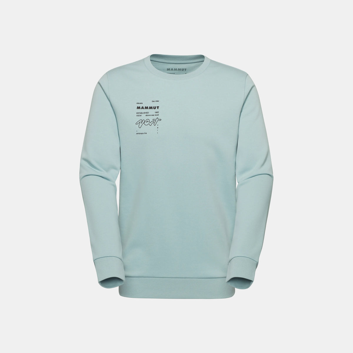 Mammut Mens Core ML Crew Neck Vert