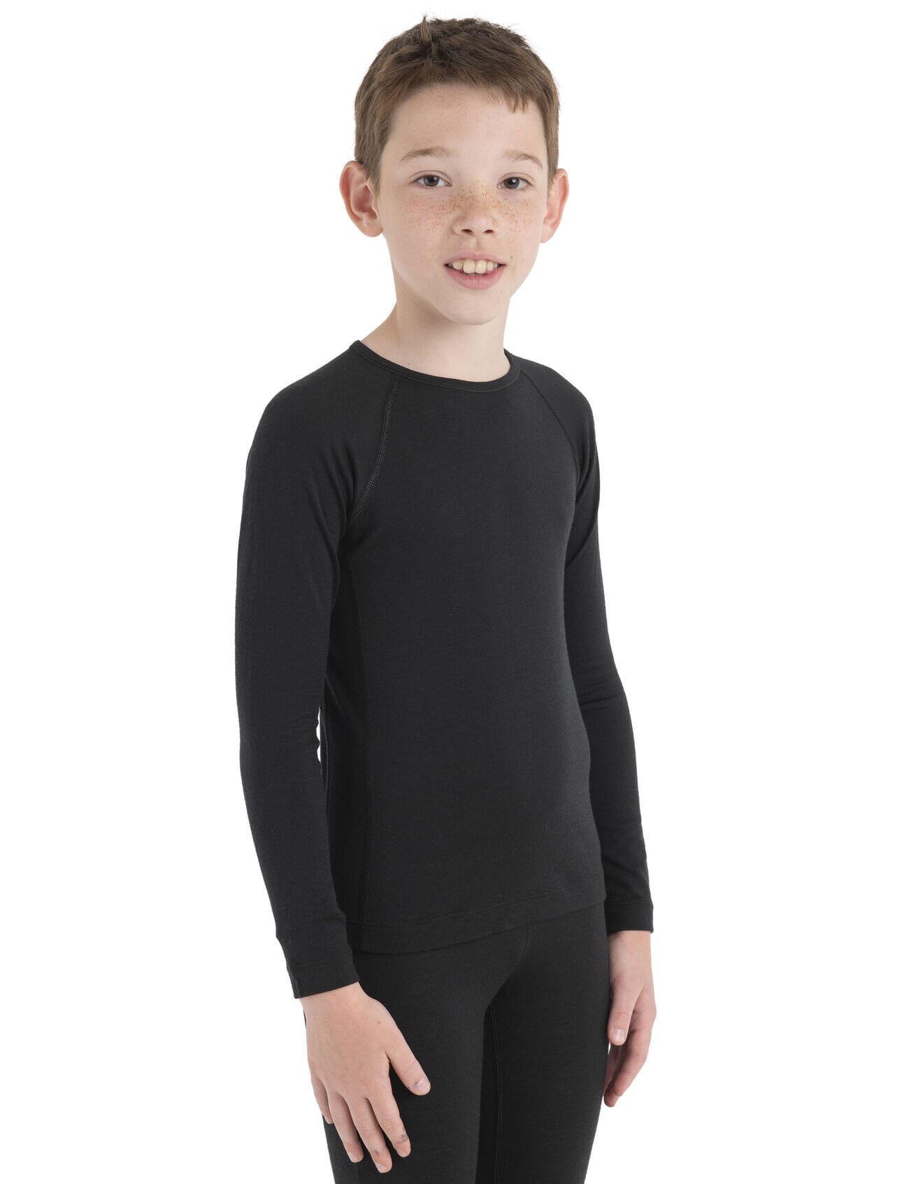 Icebreaker Kids 200 Oasis Long Sleeve Crewe