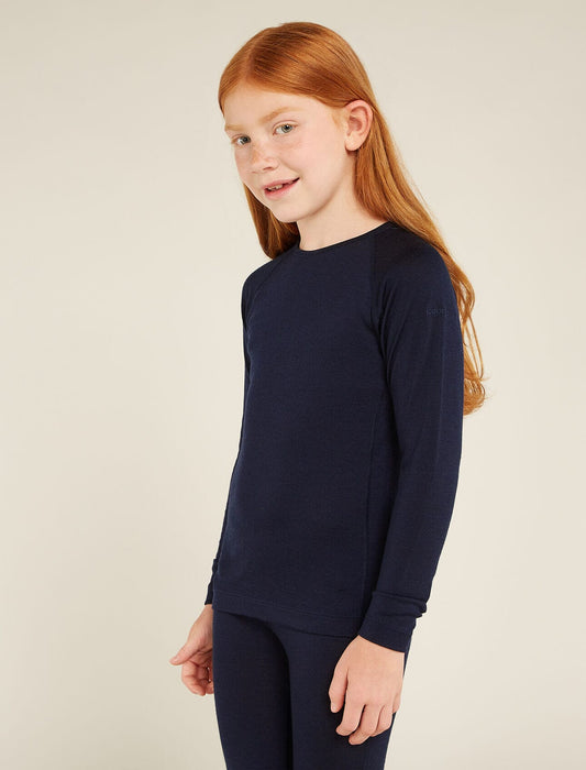 Icebreaker Kids 200 Oasis Long Sleeve Crewe