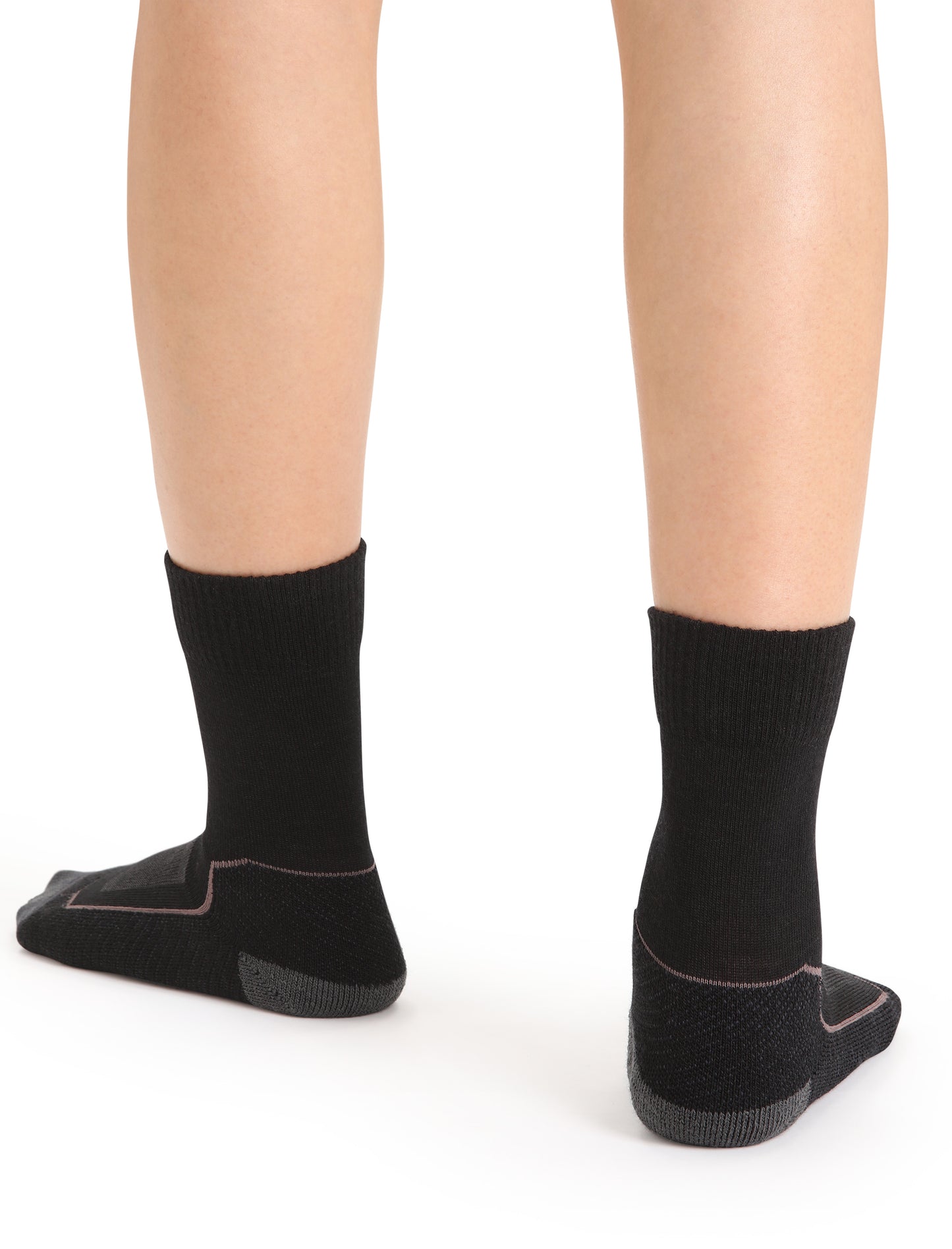 Icebreaker Womens Hike+ Light Crew Socks