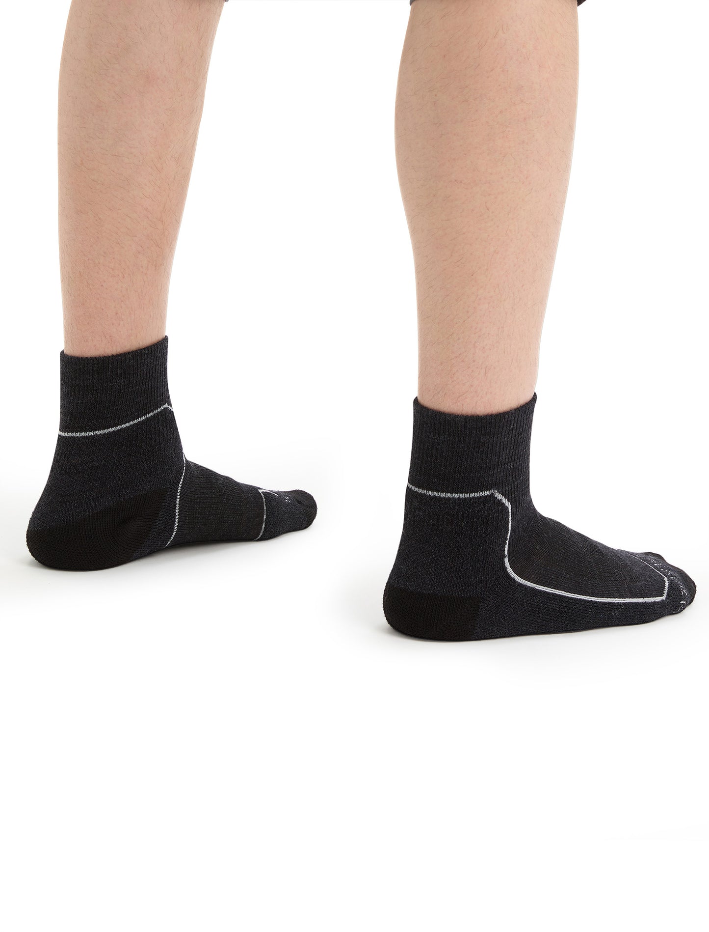 Icebreaker Mens Hike+ Light Mini Socks