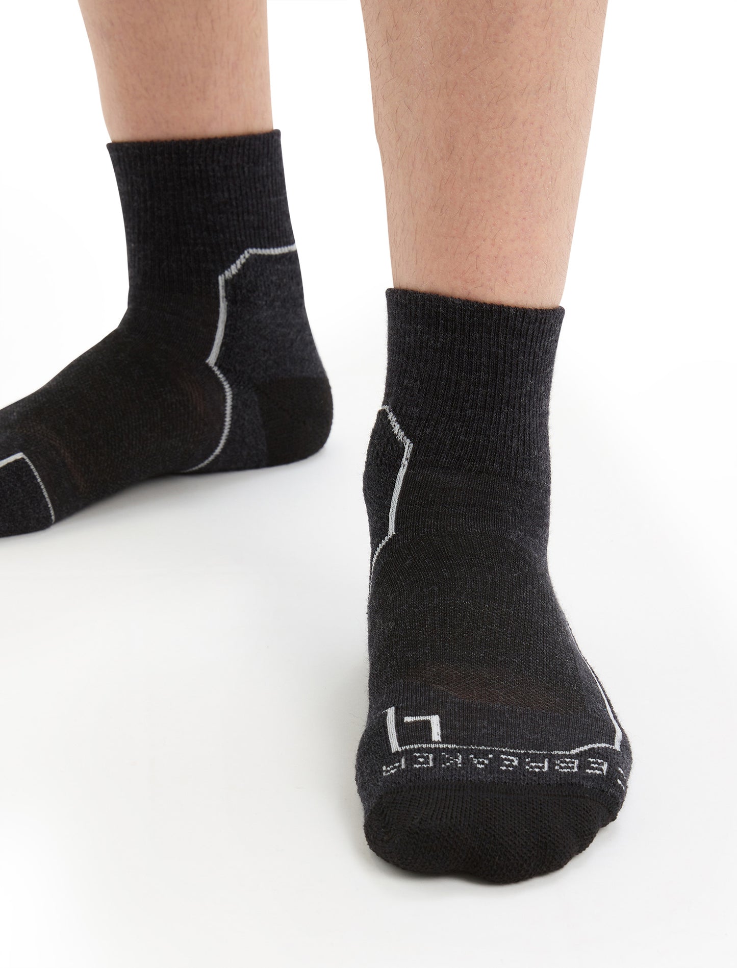 Icebreaker Mens Hike+ Light Mini Socks