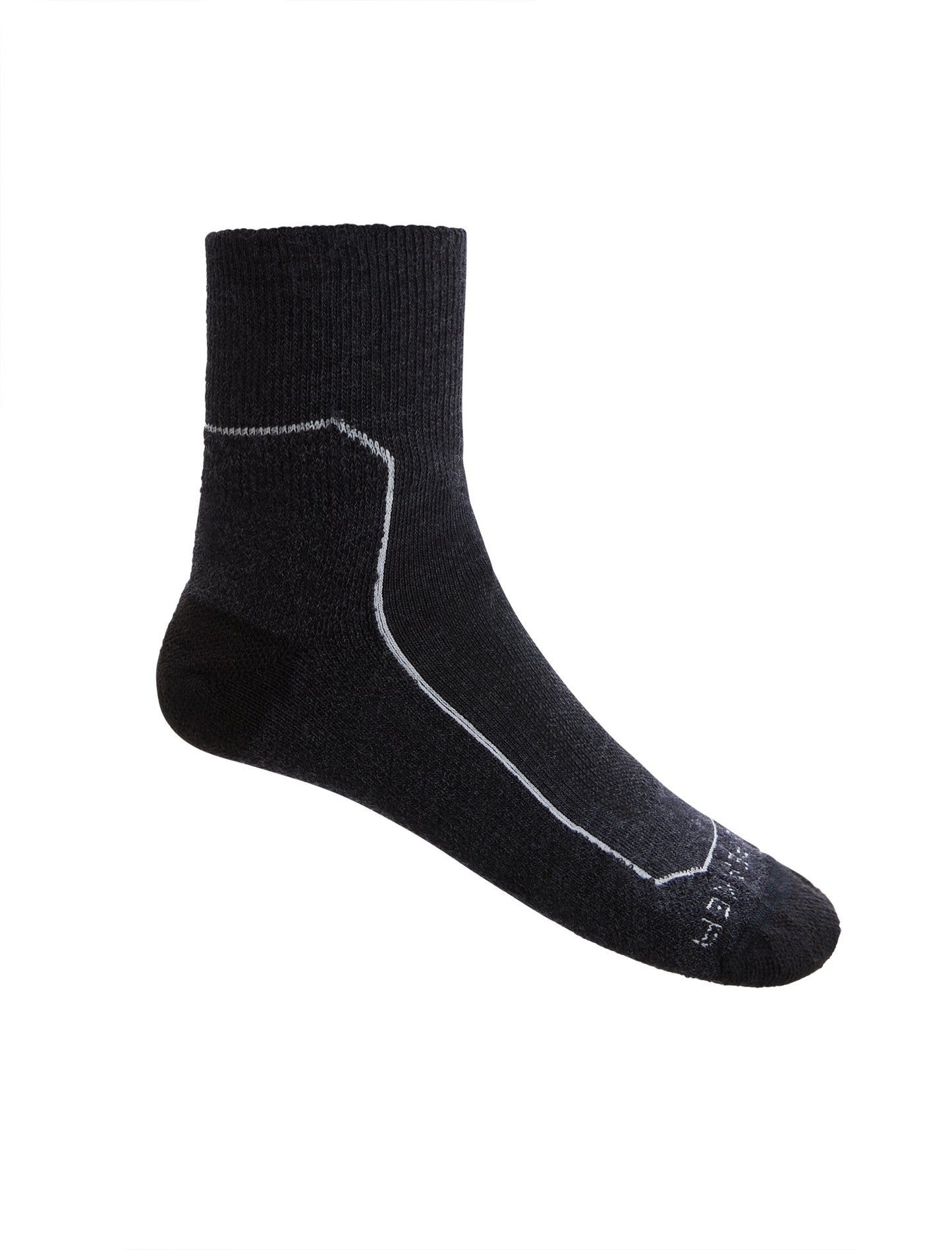 Icebreaker Mens Hike+ Light Mini Socks