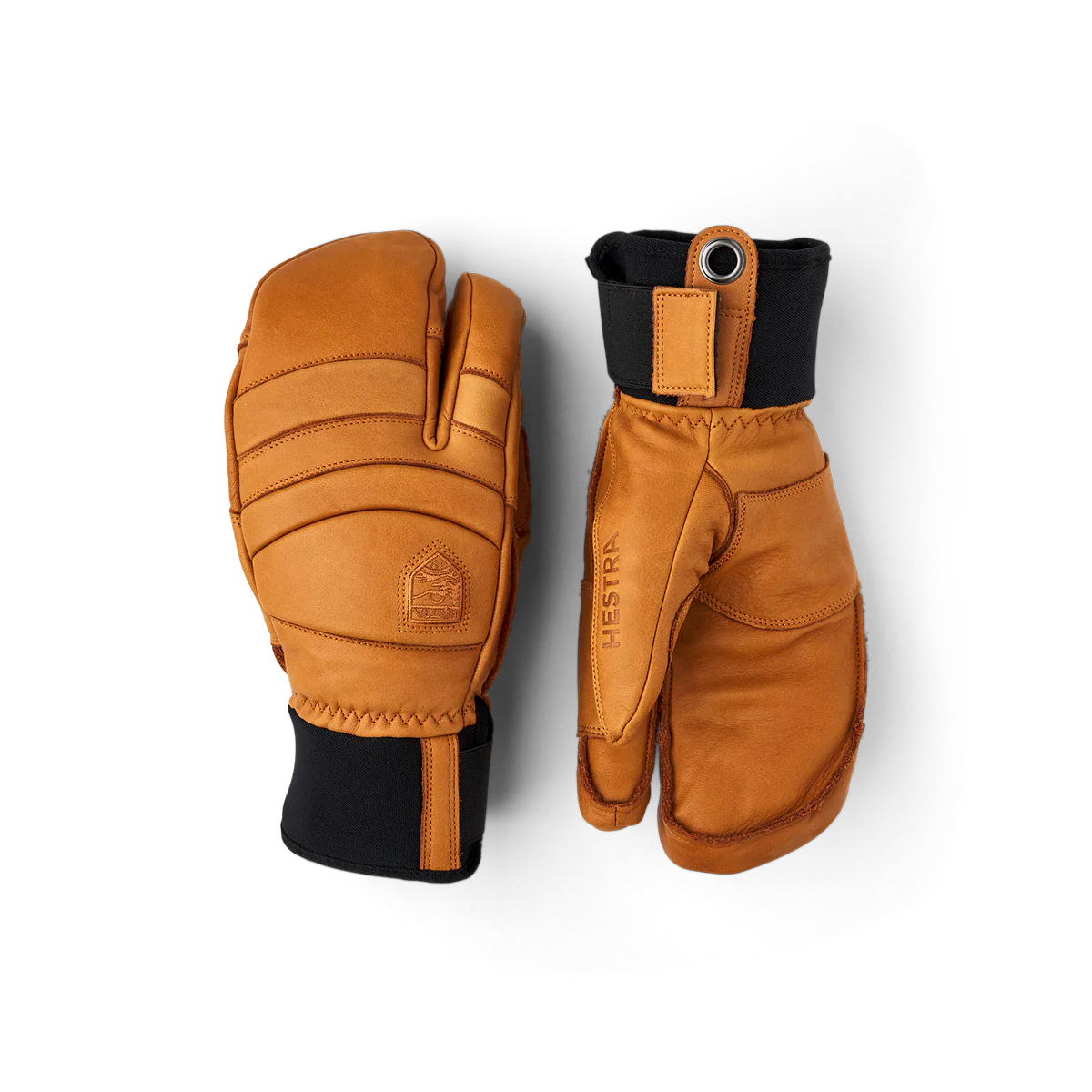 Hestra Leather Fall Line 3 Finger Gloves Cork Cork