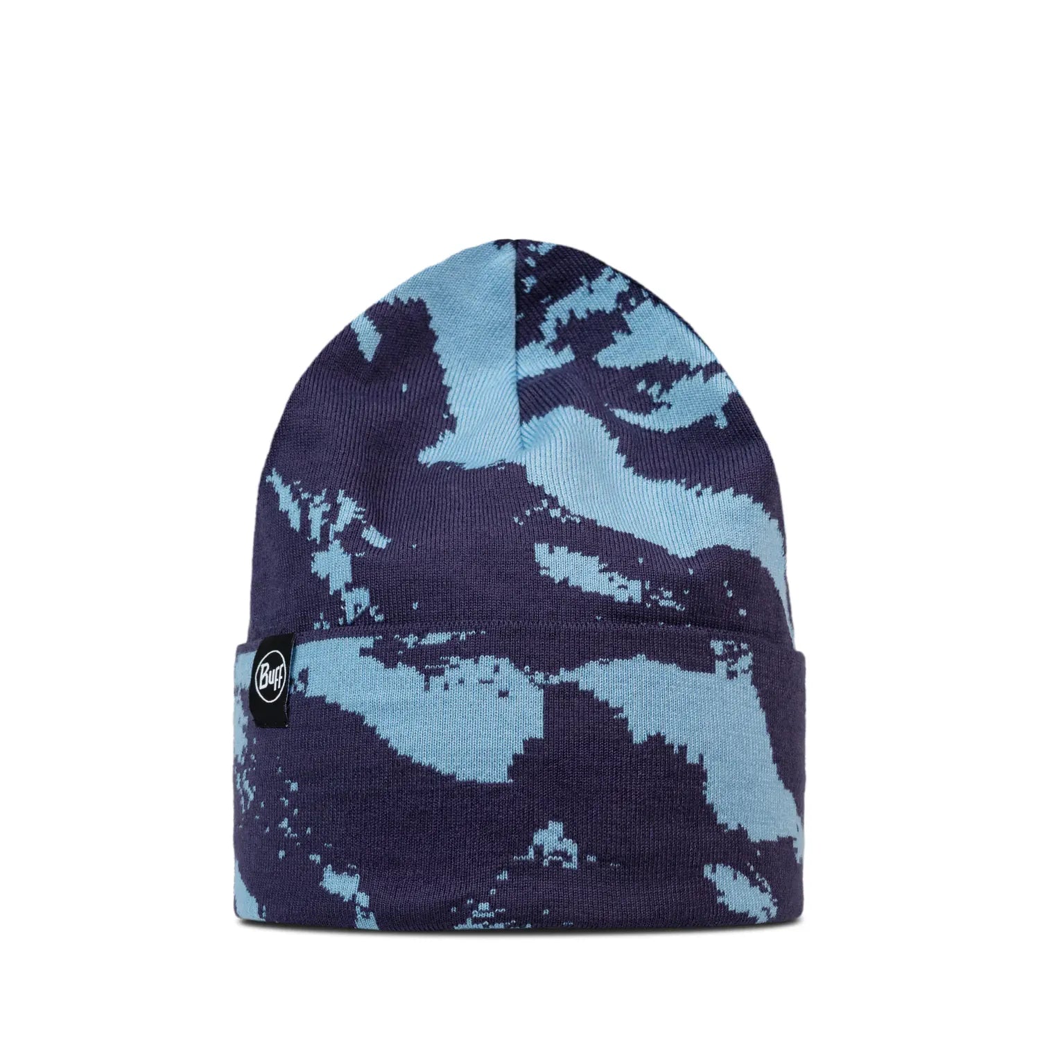 Buff Beanie Knitted One Size Erlan Midnight Navy