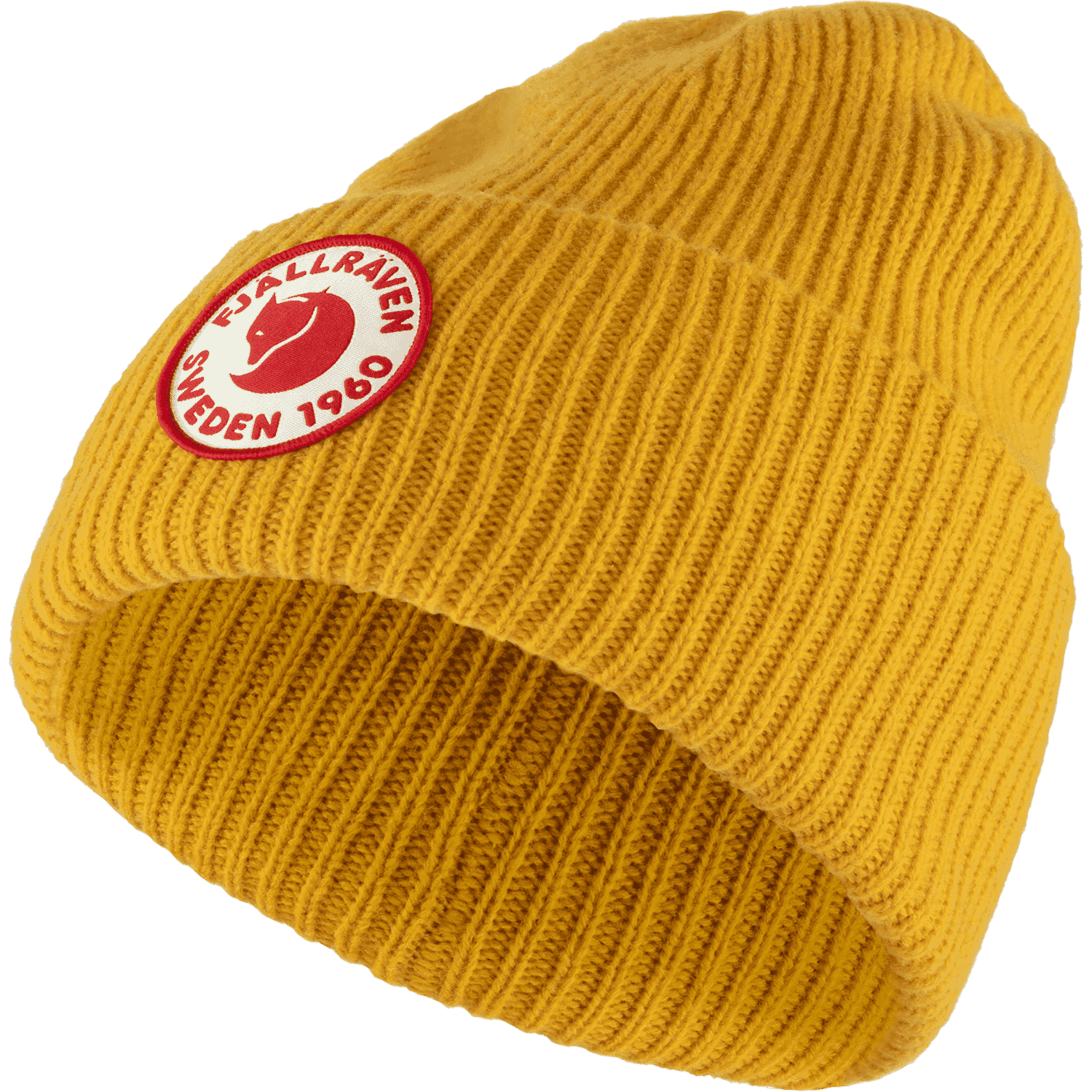 Fjallraven 1960 Logo Beanie Mustard Yellow