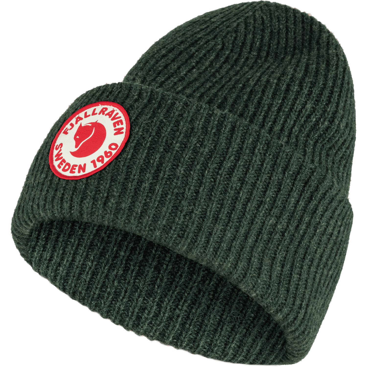 Fjallraven 1960 Logo Beanie Deep Forest