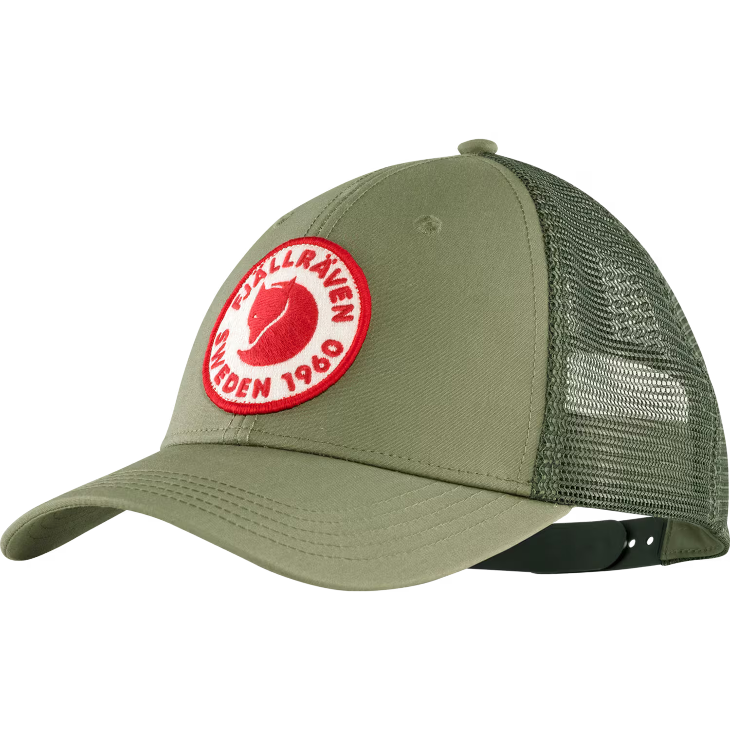 Fjallraven 1960 Logo Langtradarkeps Cap Green