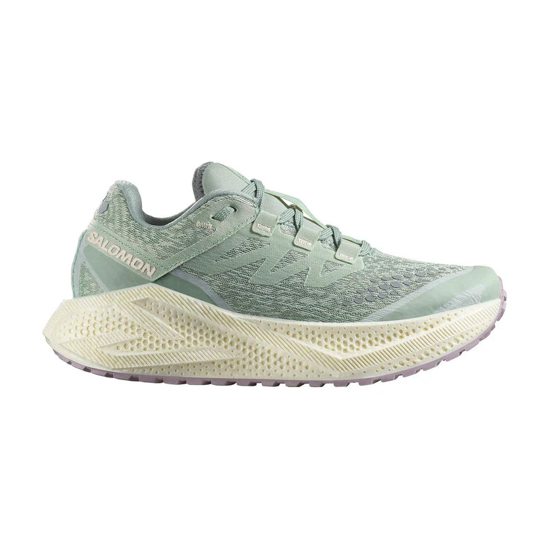 Salomon Womens Aero Glide 3 Gravel Shoes Sea Foam Vanilla Ice Nirvana