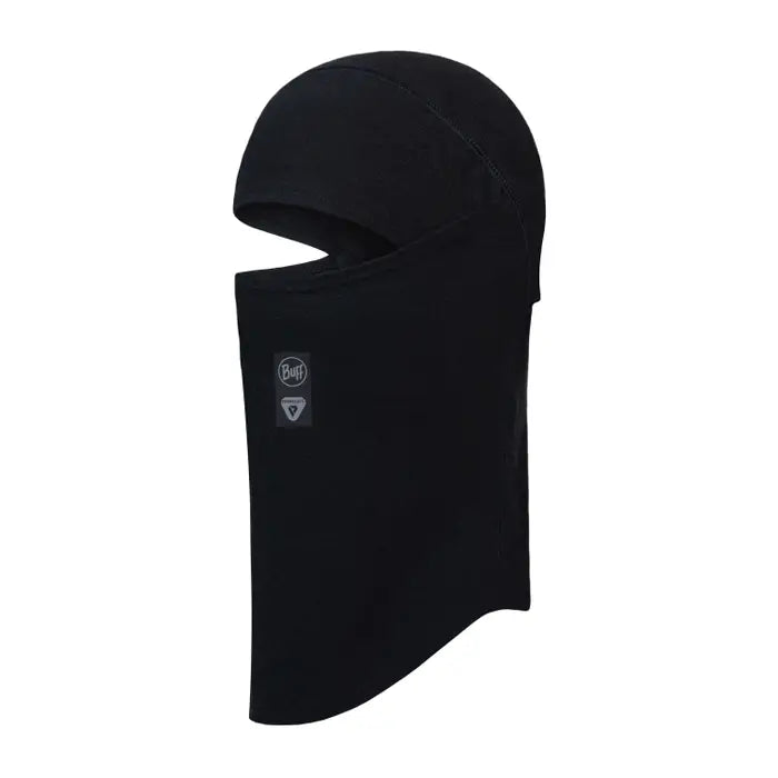 Buff Thermonet Hinged Balaclava One Size Solid Black