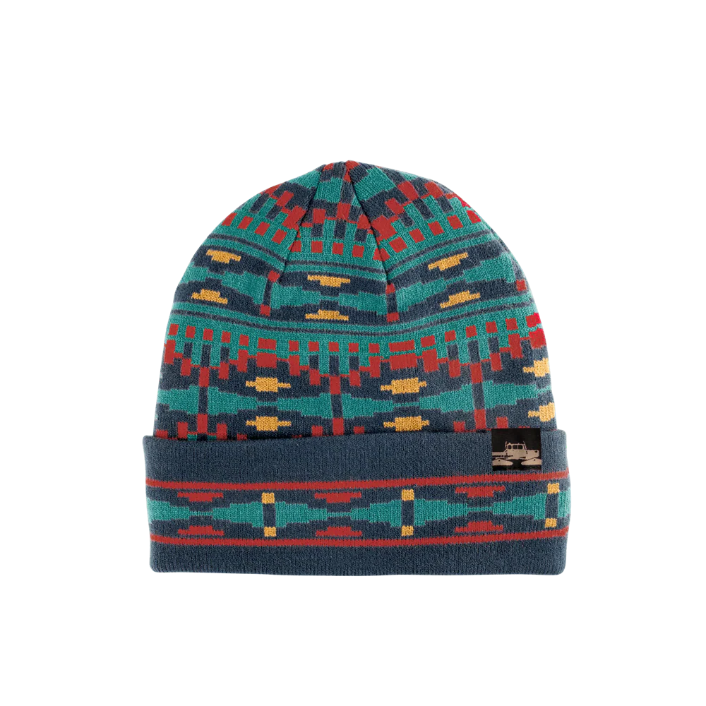 Spacecraft Overland Cuff Beanie One Size Navy